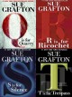 QRST four Sue Grafton novels  Cover Image